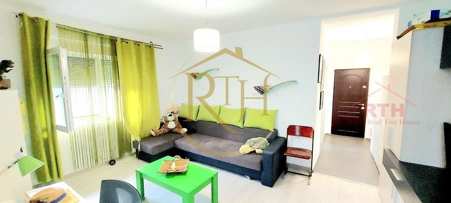 Apartament cu 2 camere semidecomandat, mobilat în Giroc