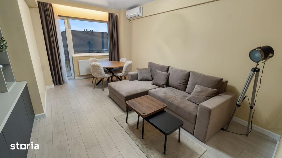 Apartament cu 3 camere decomandat, mobilat în Berceni