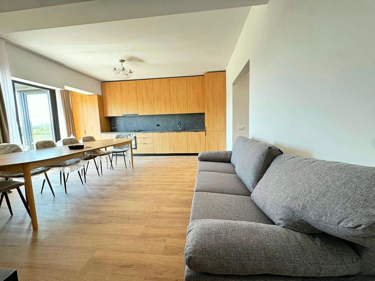 Apartament cu 2 camere, mobilat în Pipera
