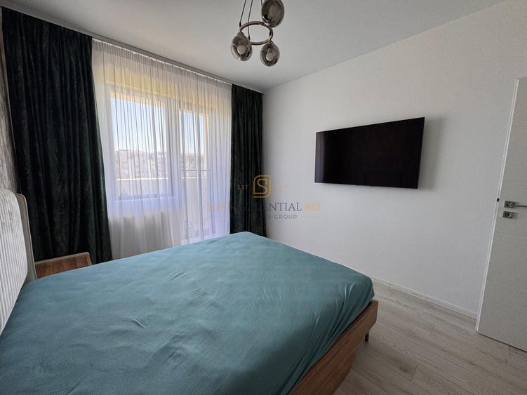 Apartament cu 2 camere semidecomandat, mobilat în Rahova