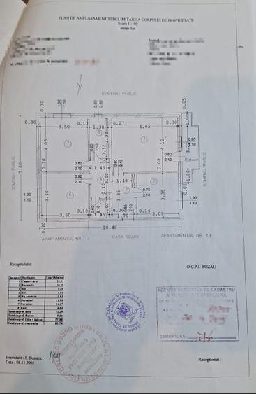 Apartament cu 3 camere decomandat în Micro 3