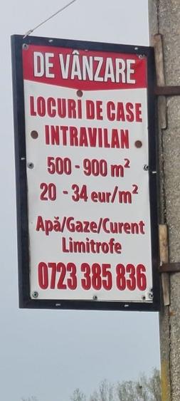 Teren Construcții intravilan de 500 mp, în Central