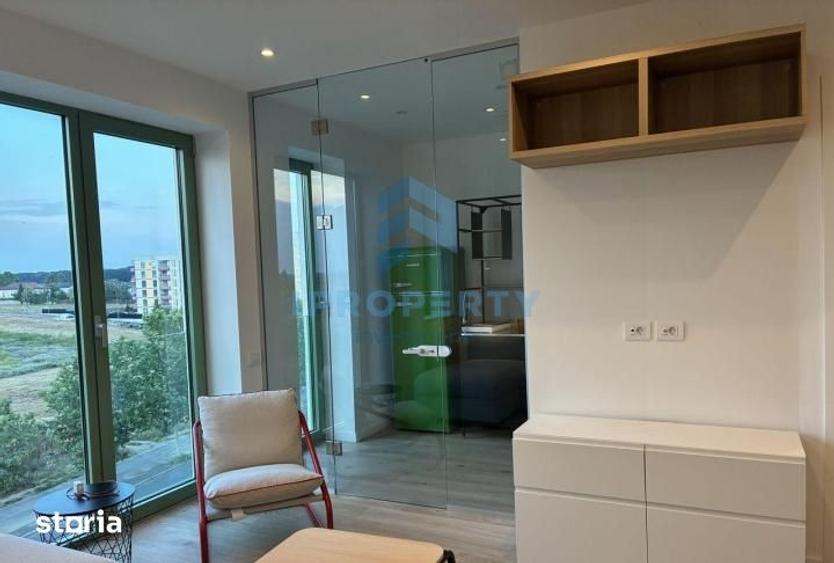 Garsoniera | Baneasa | Centrala proprie | Loc parcare | Mobilat + Util - 3