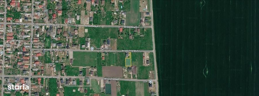 Teren de 841 mp, în Brănești
