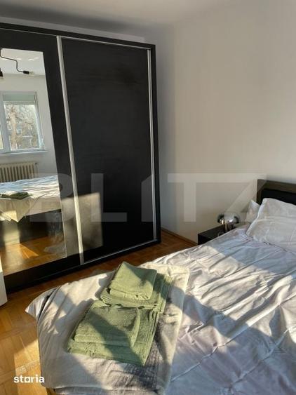 Apartament cu 3 camere semidecomandat în Tipografilor