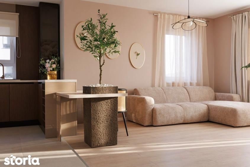Apartament cu 3 camere în Tractorul