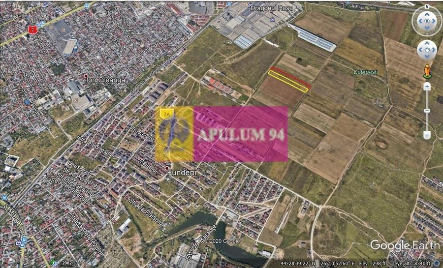 Teren construcție, în Dobroești