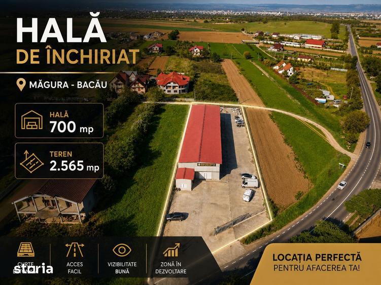 Spațiu comercial, de 700 mp, în Măgura