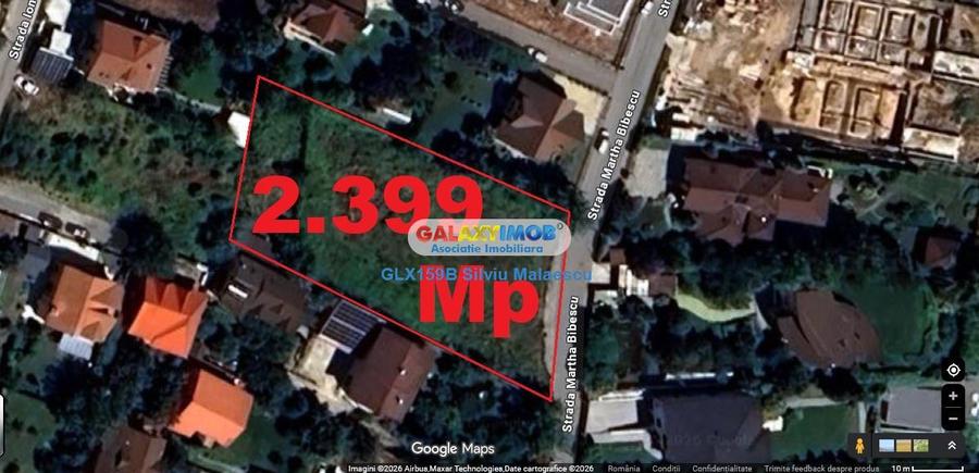 Teren Construcții intravilan de 2399 mp, în Mogoșoaia