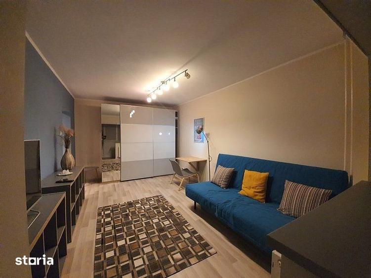 Garsonieră decomandată, mobilată în Tei