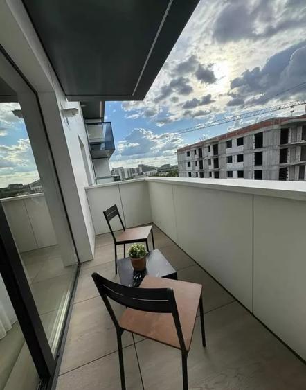 Apartament de 2 camere, 50 mp, parcare, centrala, balcon, Cortina North - 8