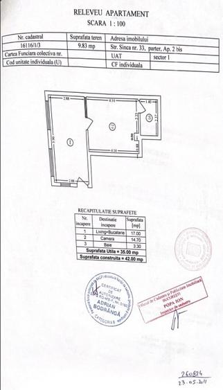 Apartament cu 2 camere semidecomandat, mobilat în Bucureștii Noi