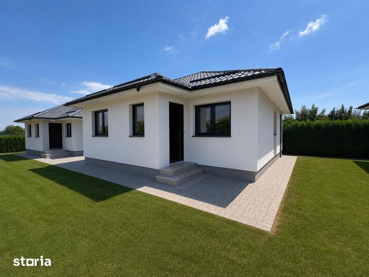 Casa cu incalzire in pardoseala - TVA inclus - Clinceni - 5