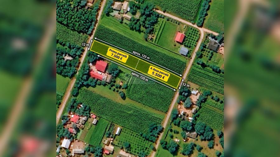 Teren intravilan de 1500 mp, în Iezer
