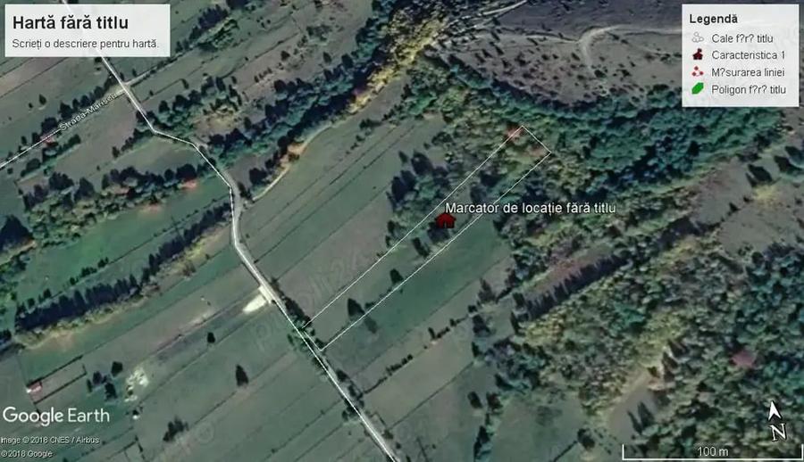 Teren de 4800 mp, în Lerești
