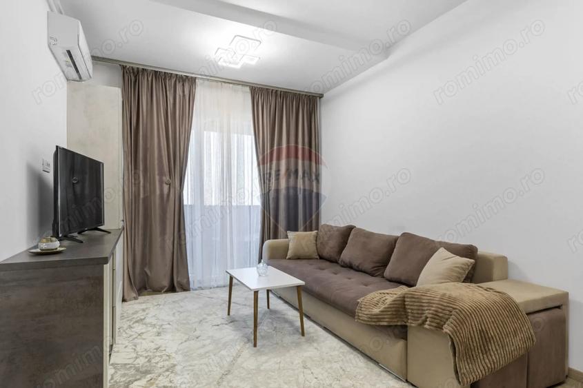 Apartament cu 2 camere semidecomandat, mobilat în UTA
