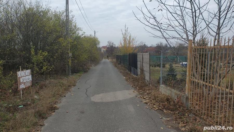 Teren de 1100 mp, în Sinești