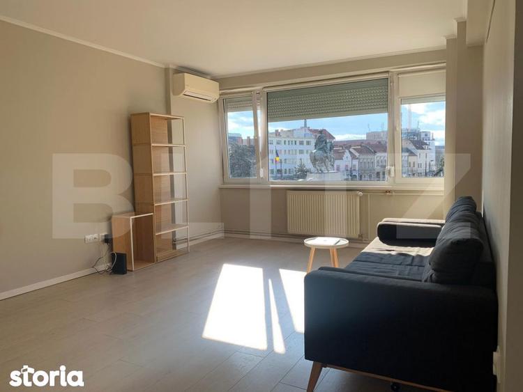 Investitie sigura in Piata Mihai Viteazu, 2 camere, 63 mp, pozitie cen - 5