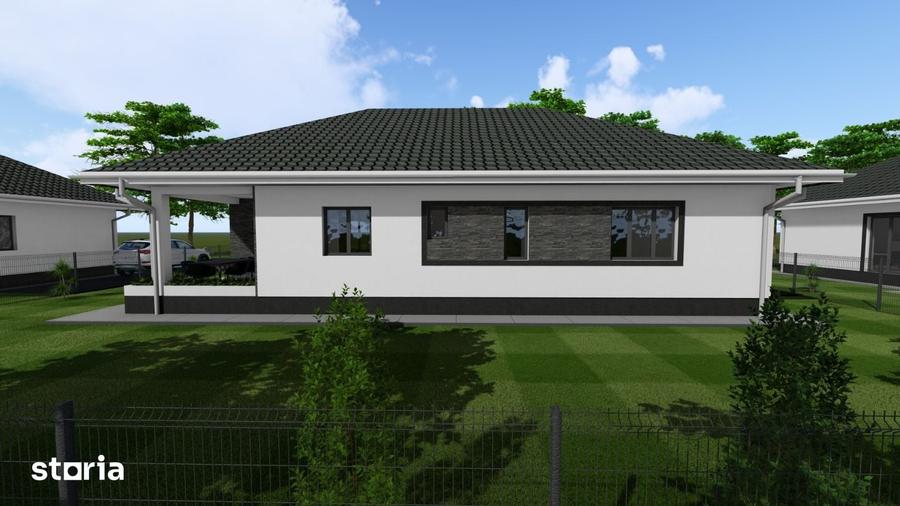 Casă cu 4 camere cu Teren 500 Mp în Tăuții-Măgherăuș