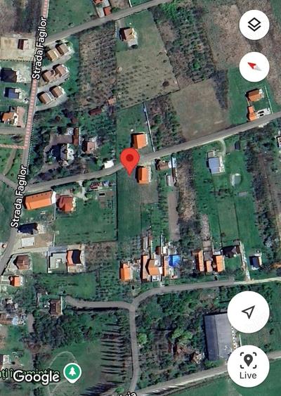 Teren de 500 mp, în Exterior Vest