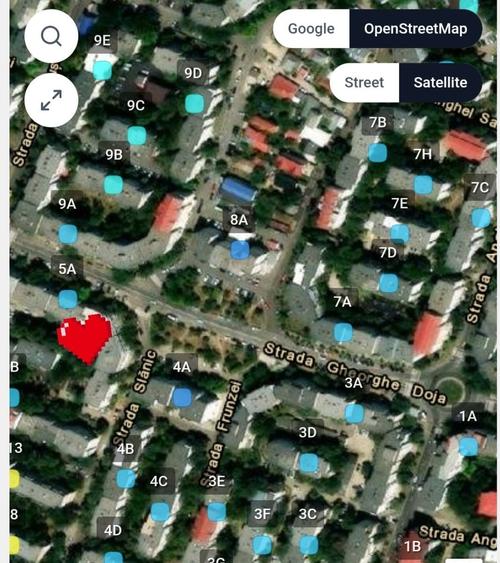 Apartament cu 2 camere decomandat în Exterior Vest