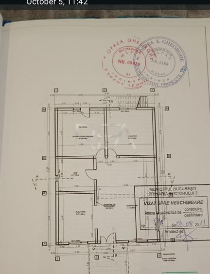 Casă individuală cu 3 camere cu Canalizare în 23 August (Cațelul)