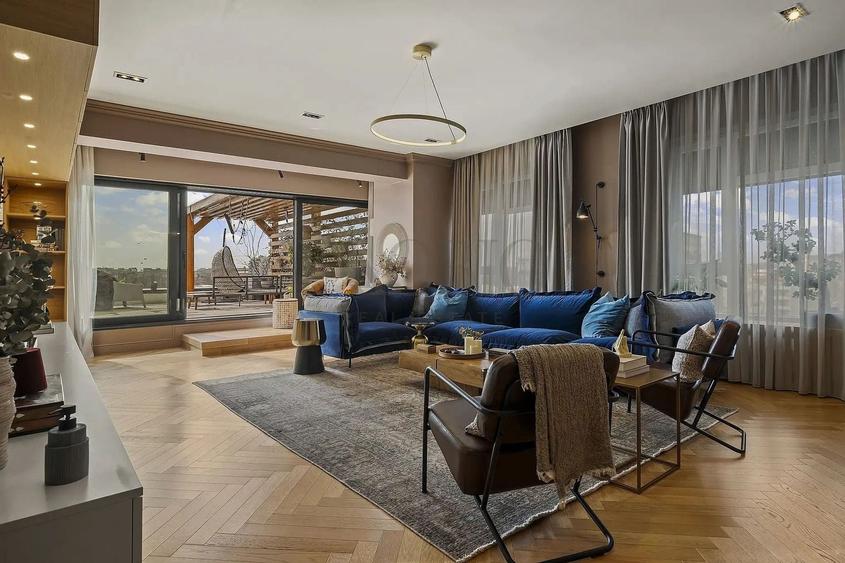 Apartament cu 4 camere decomandat, mobilat în Floreasca