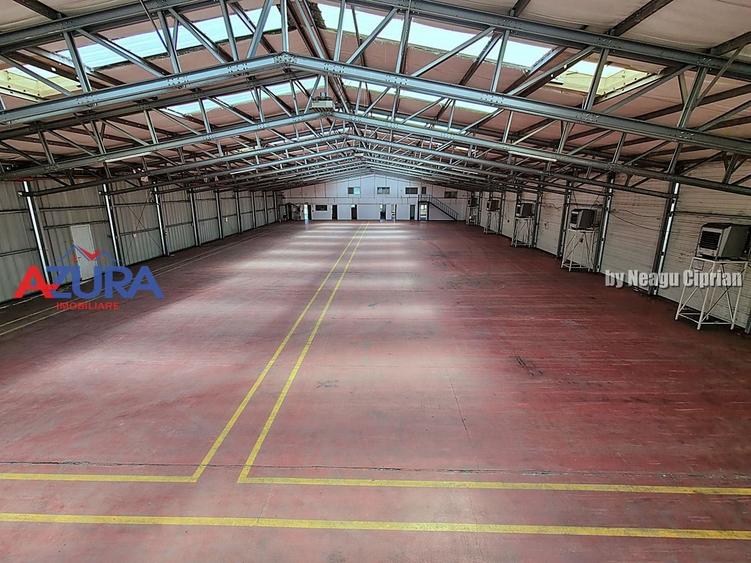 Spațiu industrial, de 1,800 mp, în Mărăcineni