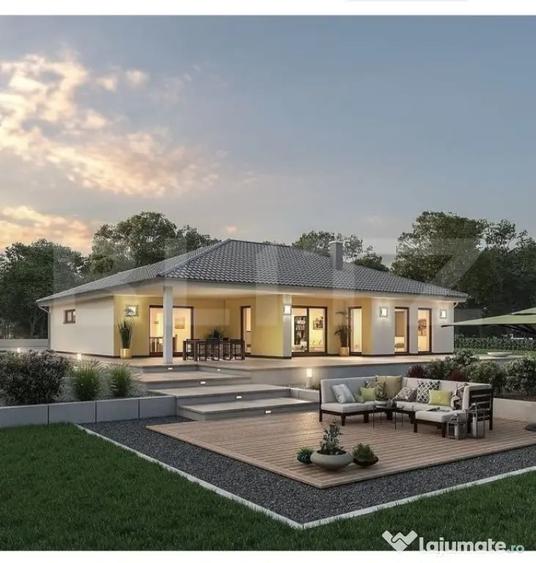 Casă cu 5 camere cu Teren 950 Mp în Central