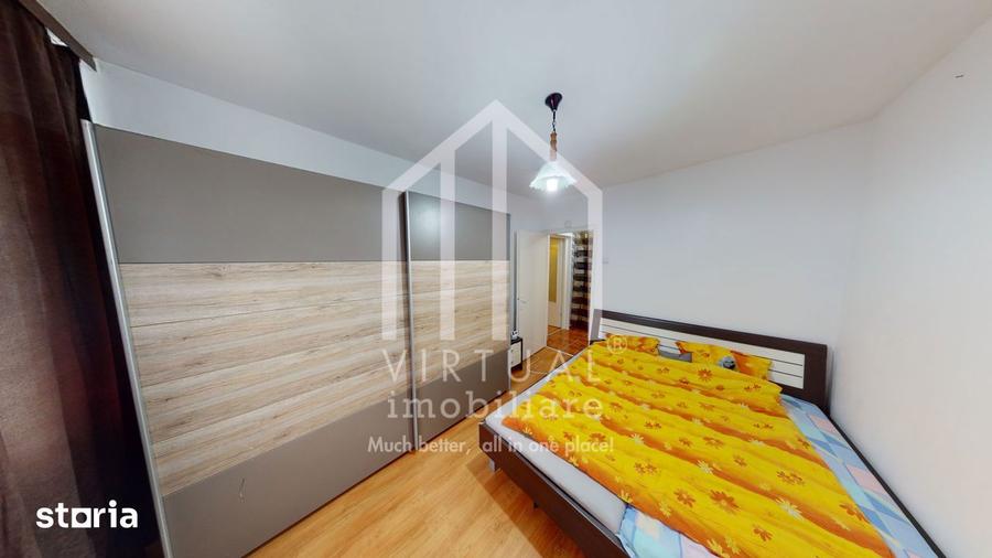 Apartament cu 2 camere, mobilat în Hipodrom 3