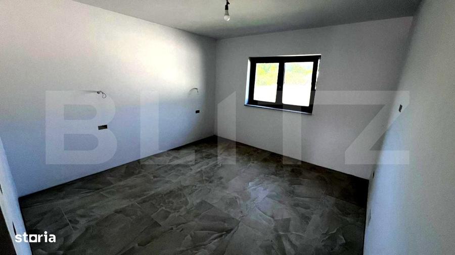 Casa cu 3 camere, 90 mp, pe un nivel, 454 mp teren, cartier Orizont - 3