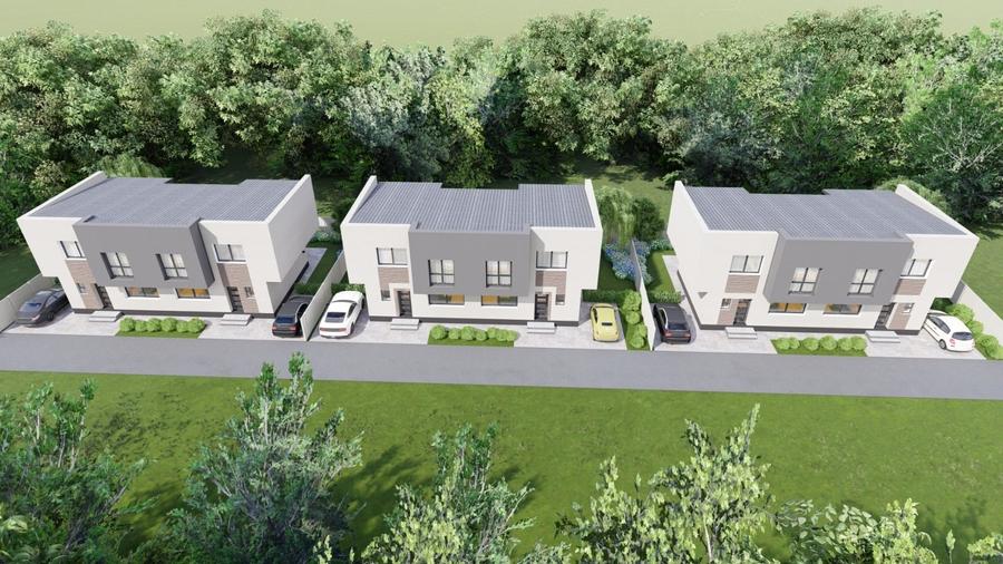 Duplex cu 3 camere cu Canalizare în Central