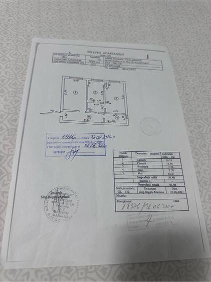 Apartament cu 2 camere decomandat în Galați