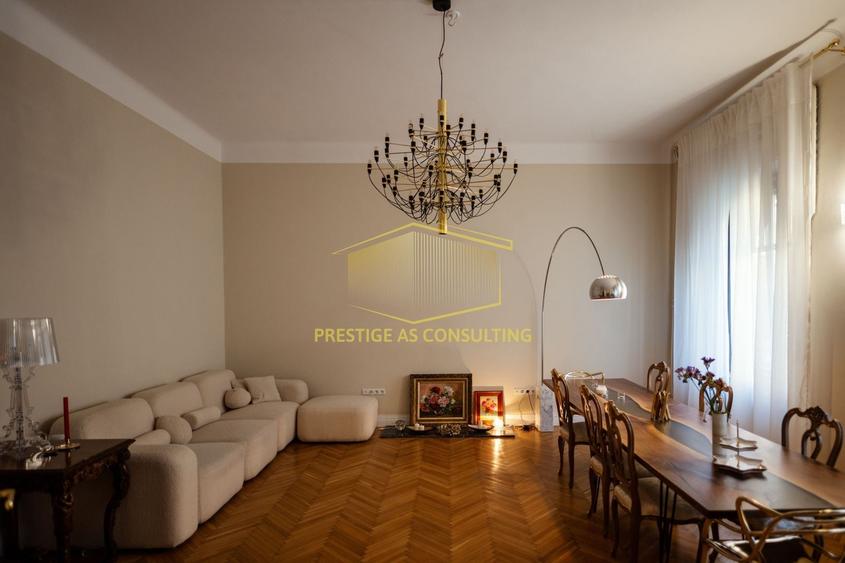 Apartament cu 3 camere circular, mobilat în Ultracentral