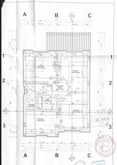 Casă cu 5 camere cu Teren 500 Mp în Frumușani