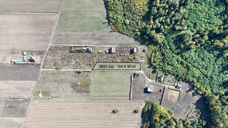 Teren Construcții intravilan de 2822 mp, în Cocani