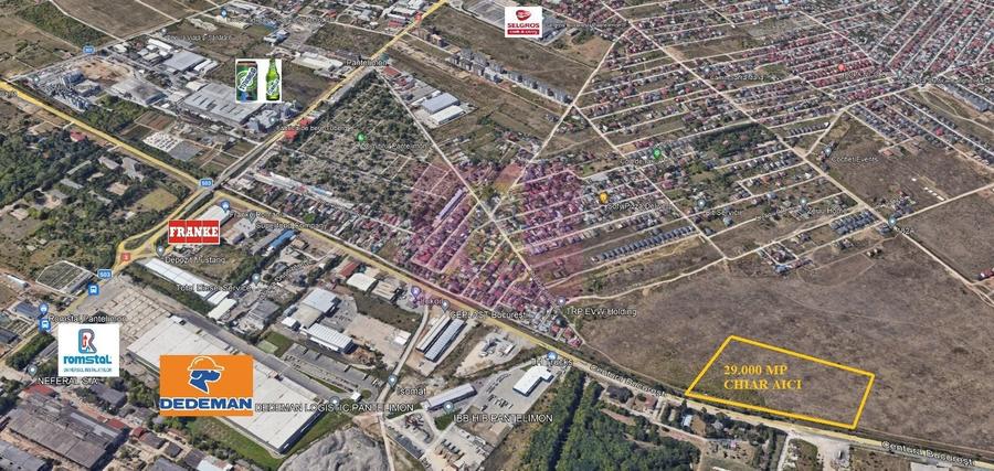 Teren Construcții intravilan de 29000 mp, în Est