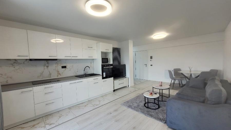 Apartament cu 2 camere semidecomandat, mobilat în Berceni