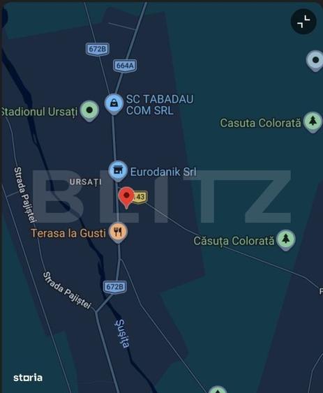 Spațiu comercial, de 60 mp, în Ursați