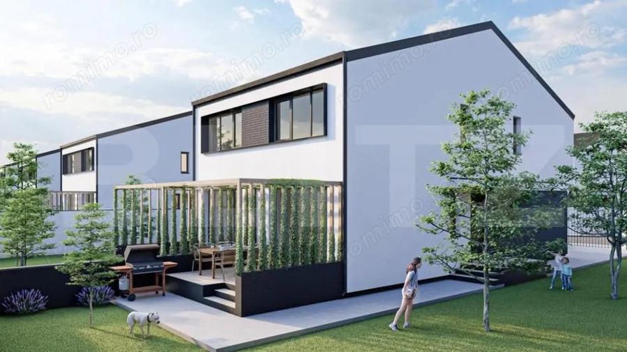 Casă cu 3 camere cu Teren 250 Mp în Sânpetru