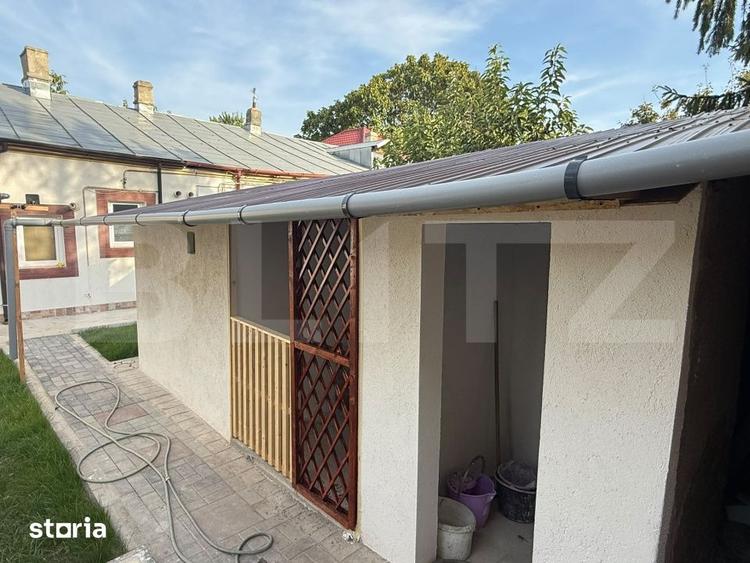 Casă cu 2 camere cu Teren 116.37 Mp în Central