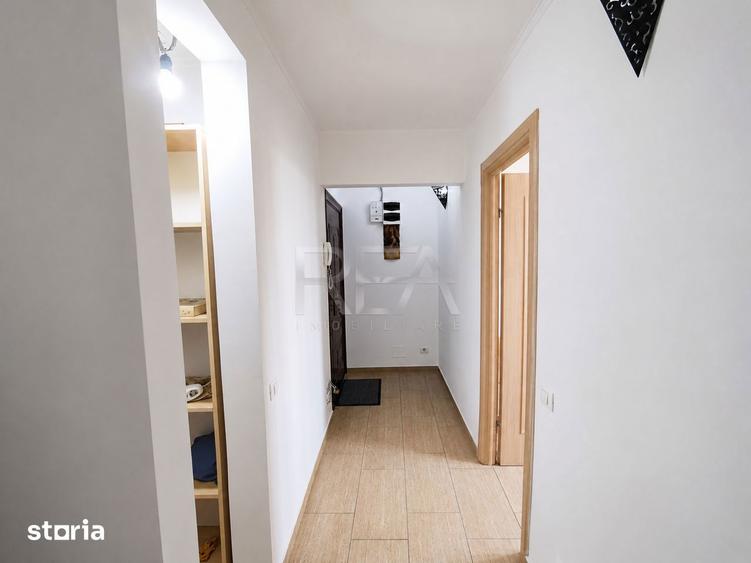 Apartament cu 2 camere semidecomandat, mobilat în Timpuri Noi