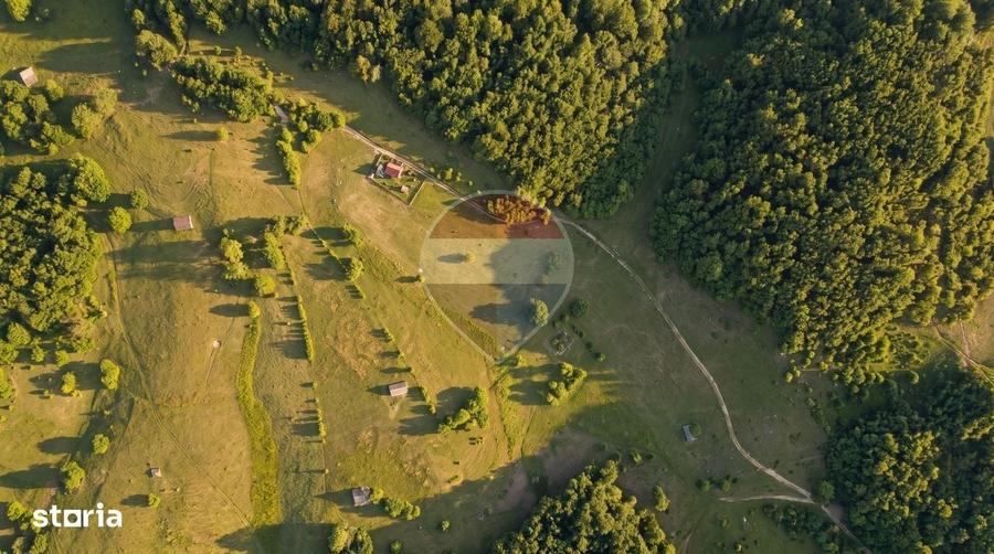 Teren intravilan|813 mp|Ciocanu, Arges|Priveliste spectaculoasa - 3