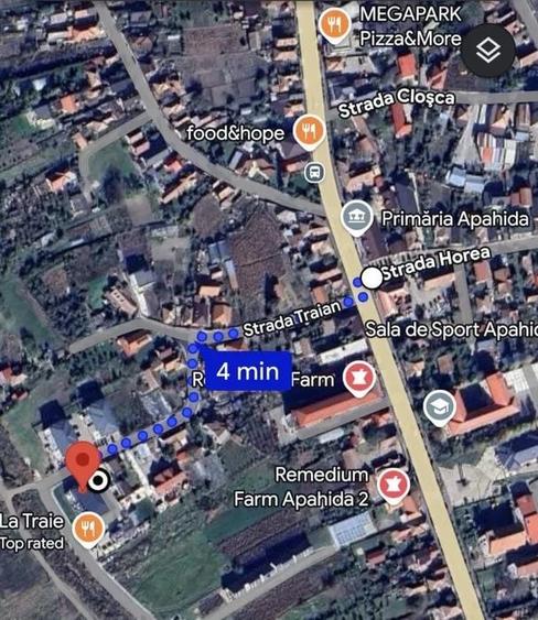 Apartament cu 2 camere semidecomandat în Apahida
