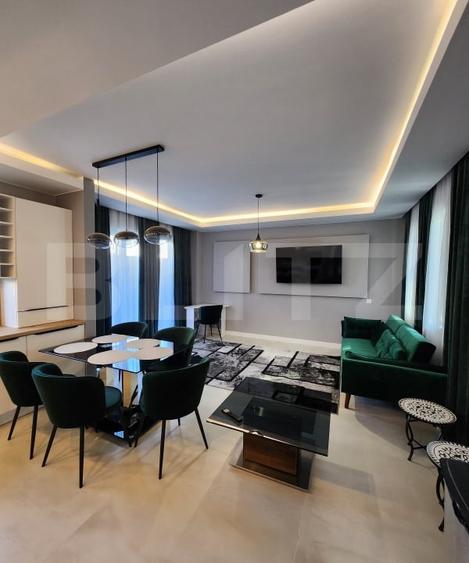 Duplex cu 4 camere semidecomandat cu Teren 50 Mp în Florești
