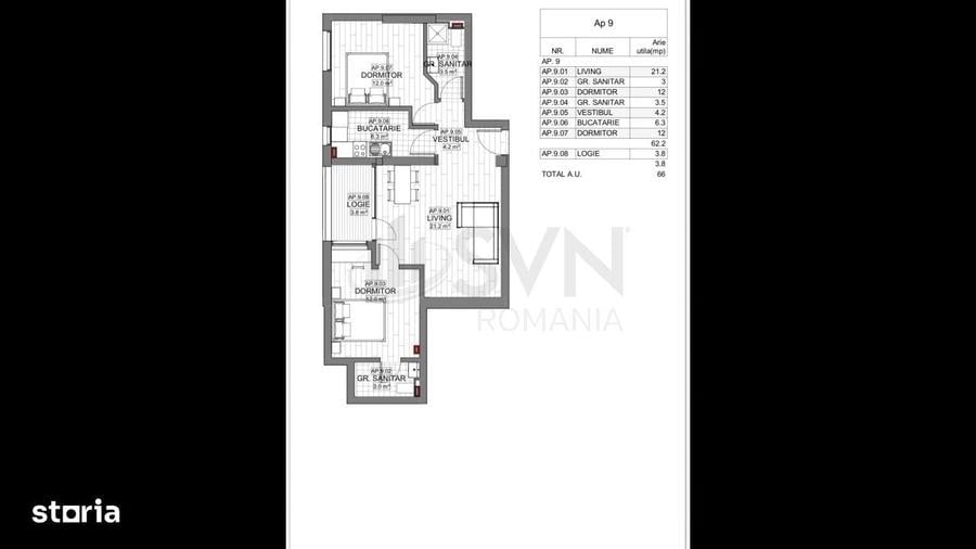 Apartament 3 camere I Bloc Nou I Stefan cel Mare I Metrou I Parcare - 4