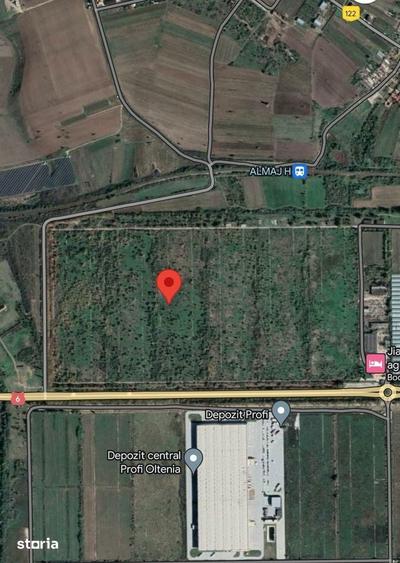 Teren de 550000 mp, în Calea București