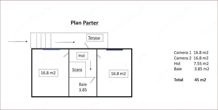 Apartament cu 3 camere decomandat în Elisabetin