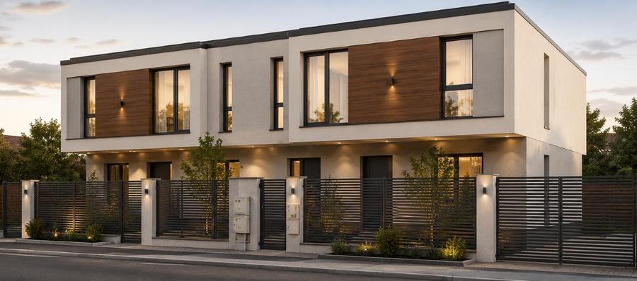 Duplex cu 4 camere cu Canalizare în Central
