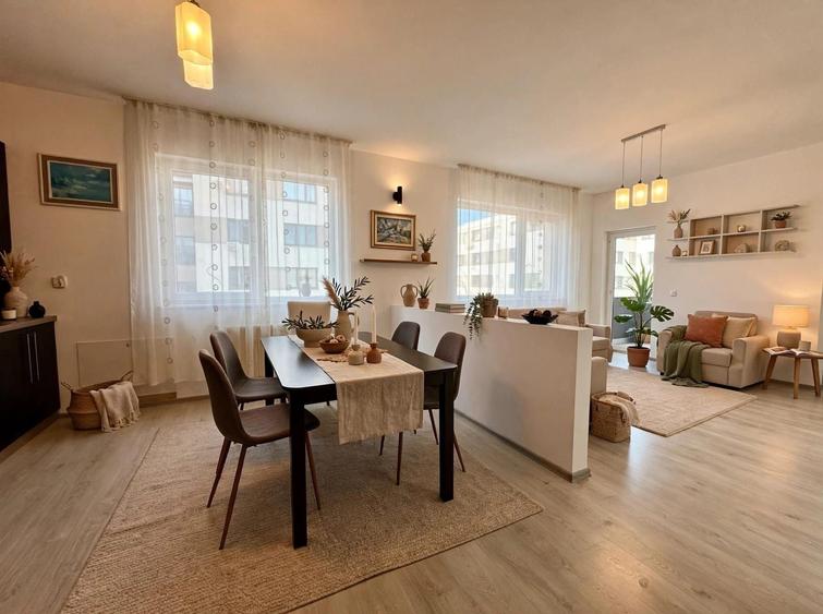 Apartament cu 2 camere semidecomandat în Florești